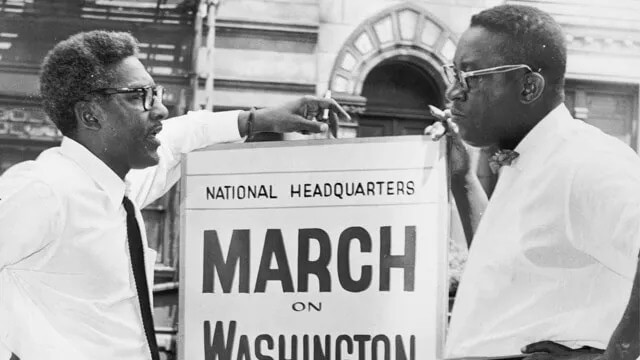 March On Washington Sign